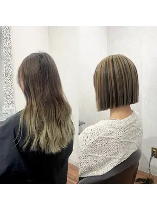ミディアム _White所属・ＳＨＩ ＺＵのヘアスタイル