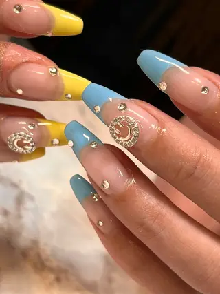 ロング nail&eyelash   NICO所属・KINUGASA YUKAのネイルデザイン