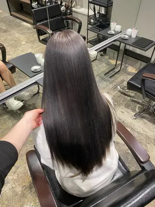 ロング カラー ハッシュカット レイヤー/ juriのヘアスタイル