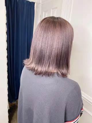 ミディアム カラー 🧸ミルクティー🧸 kousei🧸のヘアスタイル