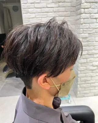 ショート パーマ メンズ 🥇メンズ特化 伊東輝のヘアスタイル