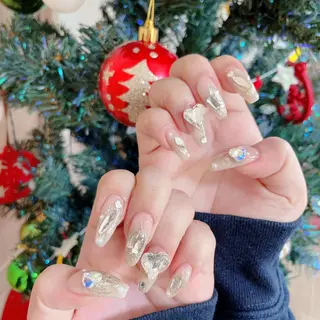 ロング 💜MIYA nail川崎店のネイルデザイン