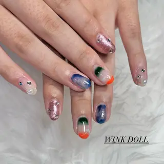 ネイル WINK DOLL所属・WINK DOLL 🌹MIRAIのネイルデザイン