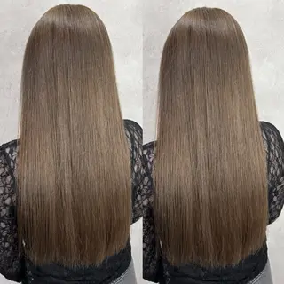 ロング カラー 💎色落ち綺麗に白肌 ラベンダー💎りんのヘアスタイル