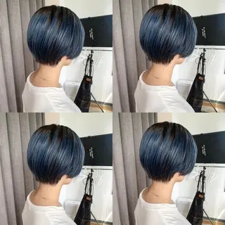 カラー ✨艶ブリーチカラー ✨四ノ宮裕己のヘアスタイル