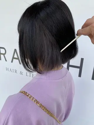 ショート カラー ブランシェ小幡駅前店 森樹のヘアスタイル