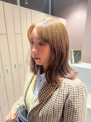 カラー aya / カットカラーのヘアスタイル