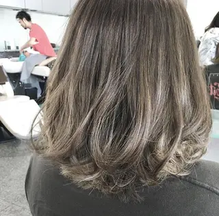 ミディアム カラー パーマ 河合秀明/ショート /ボブ/レイヤーのヘアスタイル