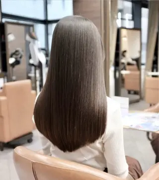 ロング み ゆのヘアスタイル