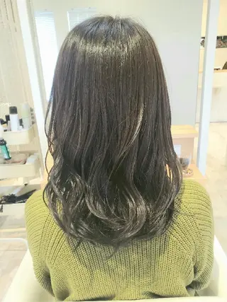 セミロング 北九州美容室 🕊️わかな✂︎のヘアスタイル