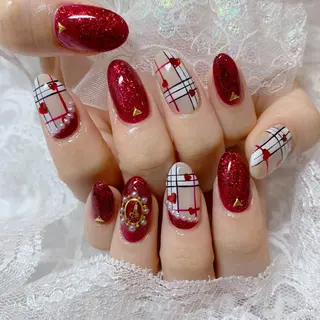 ネイル La neige* yuki 🥯🍑のネイルデザイン