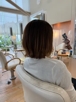 ショート 山本 瑠華のヘアスタイル