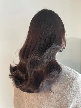 ロング カラー ヘアアレンジ キッズ ネイル マツエク・マツパ 透明感カラー/推しカ ラー☁️JURAのヘアスタイル