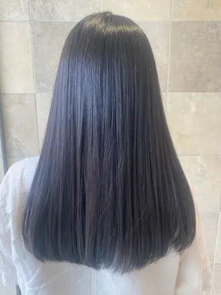 ロング 艶髪/透明感/ 三宅晴香のヘアスタイル