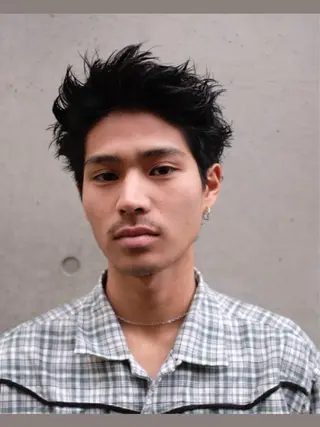 ショート 石崎 啓太のヘアスタイル