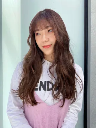 ロング カラー La bonheur hair reve 池袋店所属・🐈‍⬛ マナカ🐈‍⬛のヘアスタイル