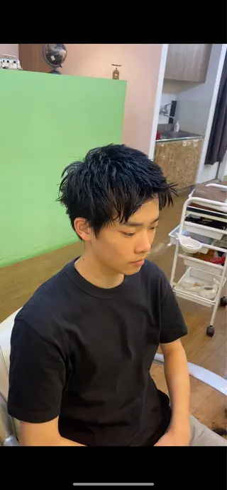 メンズ 🌱エシカル🌱 松原大将のヘアスタイル