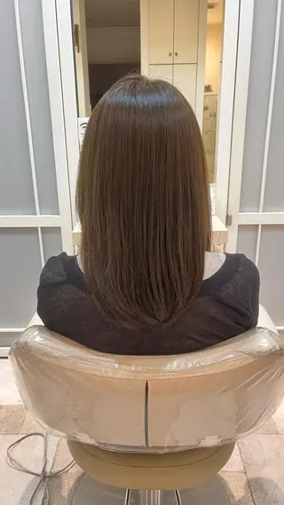 セミロング ハイトーン/ブリーチ 栄/Sayakaのヘアスタイル