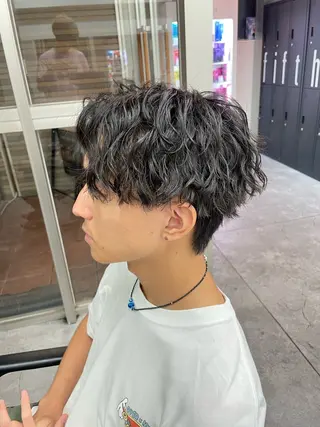 パーマ メンズ 町田エリアＮｏ．１/ パーマ特化/太田京希のヘアスタイル