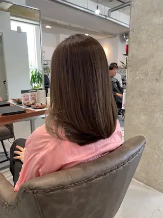 セミロング 北山／ボブ／レイヤー /maru☺︎のヘアスタイル