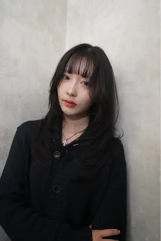 ロング 垣副 温飛のヘアスタイル