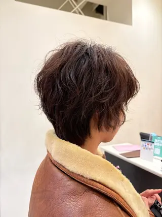 ショート BEAUTRIUM 福岡所属・ショートカット／ 明千のヘアスタイル