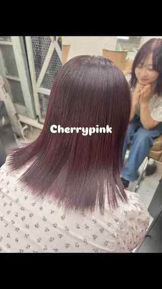 カラー 暖色カラ-ෆ˚顔周り 🎀ོ白岩亜実🎀ོのヘアスタイル