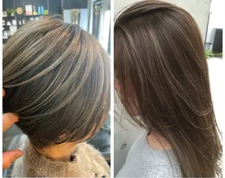 ロング カラー RIZE HAIR SUNNY 竹ノ塚店のヘアスタイル