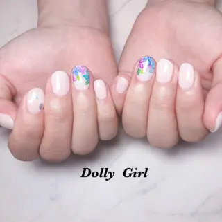 ネイル 個室ネイルサロンDolly  Girl〜ドーリーガール〜所属・DollyGirl KYOKOのネイルデザイン