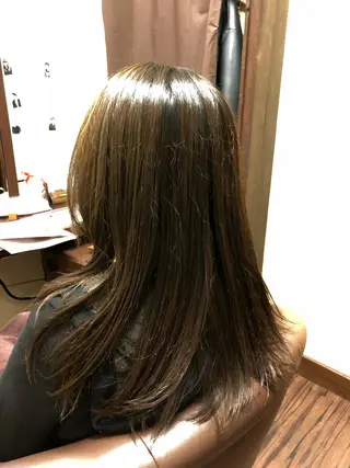 ミディアム 地肌ケアヘッドスパ専門店　頭皮のおふろ所属・ケア専門美容室 ー代表／湯浅昂三郎のヘアスタイル