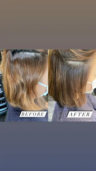 カラー 美髪×髪質改善 🖤Yukineのヘアスタイル