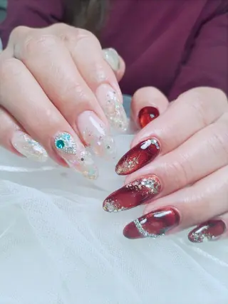 ネイル 門戸厄神プライベートサロンulunail所属・ulunail mikaのネイルデザイン