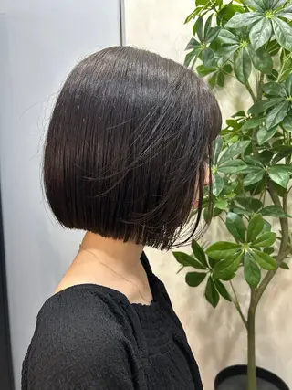 ショート カラー 新宿/美髪矯正 髪質改善/韓国風山本のヘアスタイル