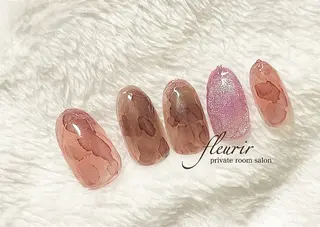 ネイル フルリール 【プライベートサロンのネイルデザイン