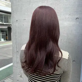 セミロング カラー 🪭risa 暖色/レイヤー🪭のヘアスタイル