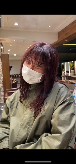 ミディアム カラー MINX 長濱 優花 /銀座美容師のヘアスタイル