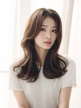 セミロング 🌜sho 髪質改善(代表)🌛のヘアスタイル