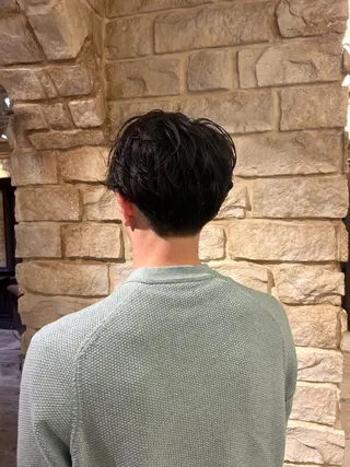 パーマ Mei /オリーブ カラー/アレンジのヘアスタイル