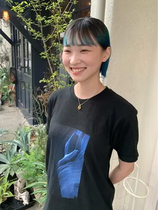 ミディアム カラー 【takk】 ナカヤママサヨシのヘアスタイル