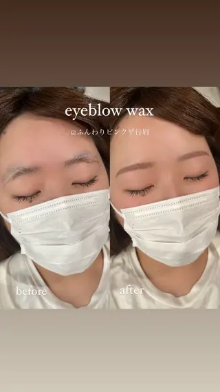 アイブロウ 🩵HARUHI 京都Two🩵のマツエク・マツパデザイン