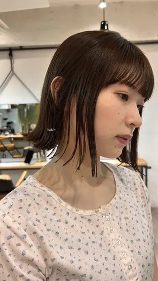 ショート じゅわっと暖色カラー 🍊Moemiのヘアスタイル