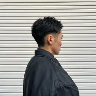 メンズ ボブパーマ/レイヤー カット/KINAMIのヘアスタイル