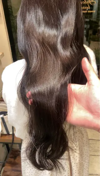 ロング カラー ダメージレス美容師 🌱水島侑理のヘアスタイル