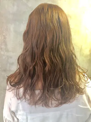 セミロング ヘアアレンジ SAKURA所属・鹿取 三紗子のヘアスタイル