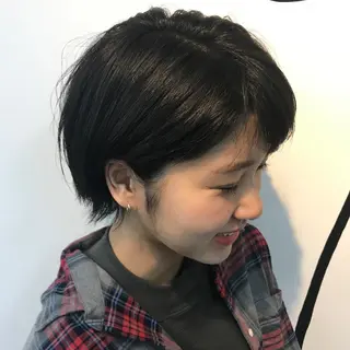 ショート カラー タカノ ノゾミのヘアスタイル