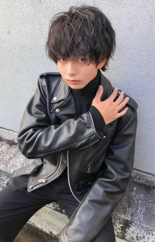 カラー パーマ メンズ KAEDE🎀 ジャニオタ美容師のヘアスタイル