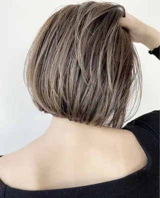 ショート カラー 透明感カラー🫧 nanamiのヘアスタイル