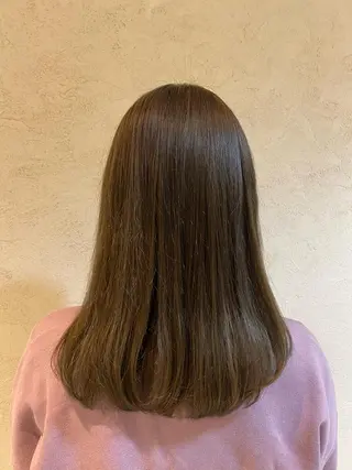 カラー 竹添 有梨沙のヘアスタイル