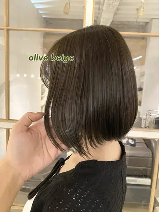 カラー ナカバチ ユイ🌼 Rizm greenのヘアスタイル