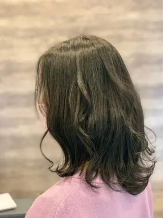 ミディアム カラー Blanco Color&Careのヘアスタイル